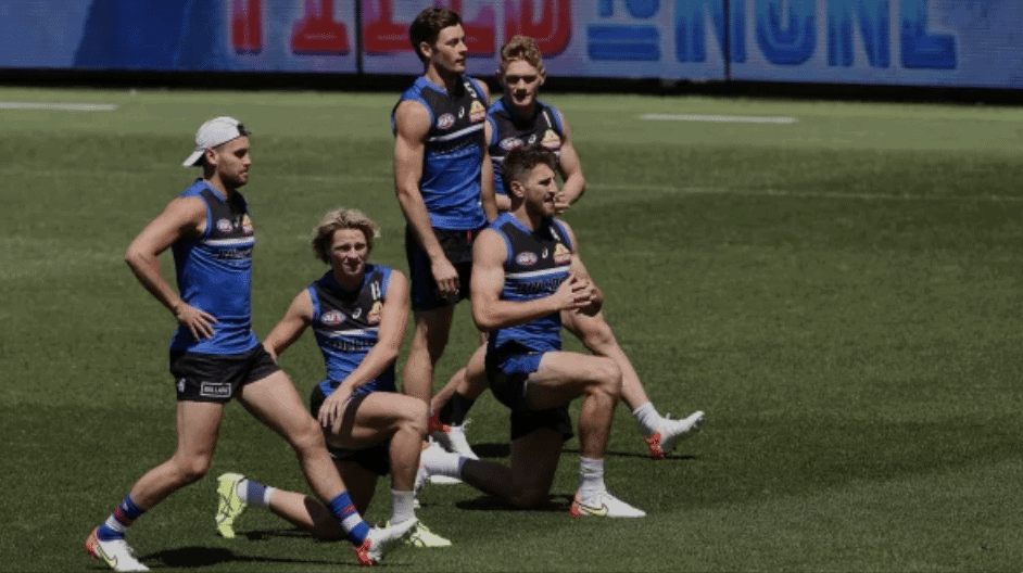 AFL warm ups